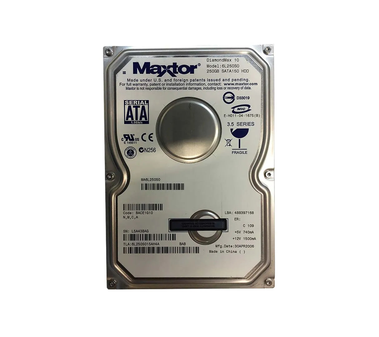 6L250S015AH4A