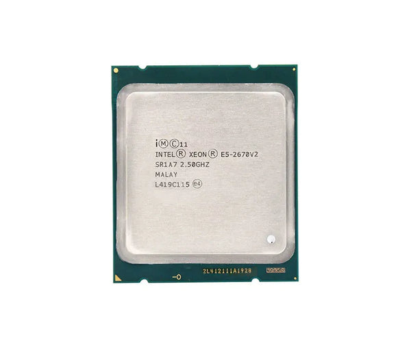 HP 717990-L21 2.50GHz 8.00GT/S QPI 25MB L3 Cache Socket FCLGA2011 Intel Xeon E5-2670V2 Deca-Core (10 Core) Processor For ProLiant BL460c Gen8 Server HP Part Number: 717990-L21