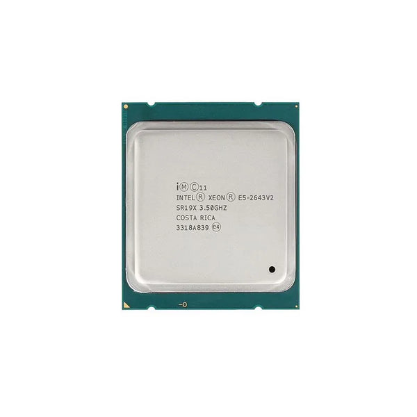 HPE 718367-L21 3.50GHz 8.00GT/S QPI 25MB L3 Cache Socket FCLGA2011 Intel Xeon E5-2643V2 Hexa-Core (6 Core) Processor Kit For ProLiant BL460c Gen8 HPE Part Number: 718367-L21