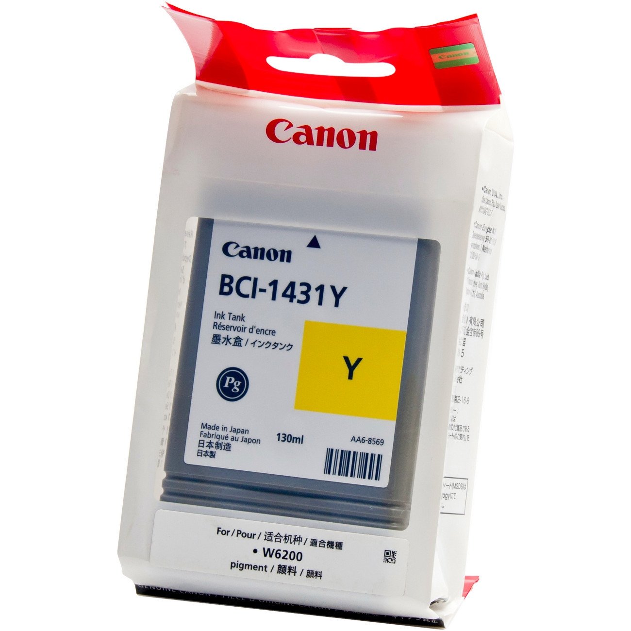 Compatible Canon BCI-1431Y Pigment Yellow Ink Tank 8972A001AA