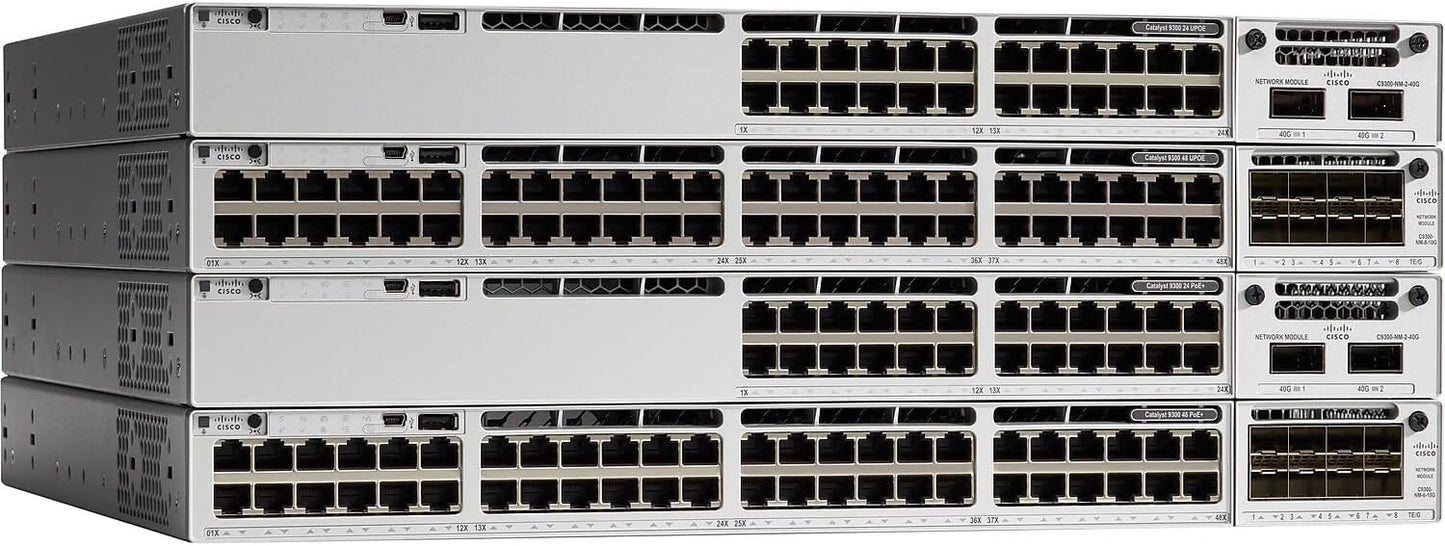 Cisco Catalyst 9300 24-Port PoE+ Managed Switch C9300-24P-A