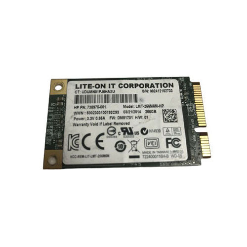 HP 738975-001 256GB mSATA Solid State Drive for EliteBook Folio 9470m Laptop