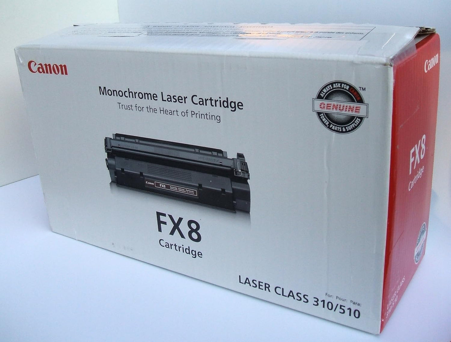 Genuine Canon FX-8 Black Toner Cartridge 8955A001AA