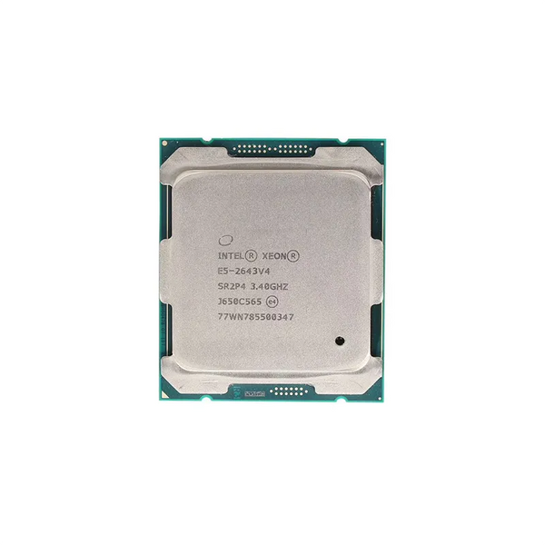 HPE 830730-B21 3.40GHz 9.60GT/S QPI 20MB L3 Cache Socket FCLGA2011-3 Intel Xeon E5-2643V4 Hexa-Core (6 Core) Processor Kit For Apollo 4200 Gen9 HPE Part Number: 830730-B21