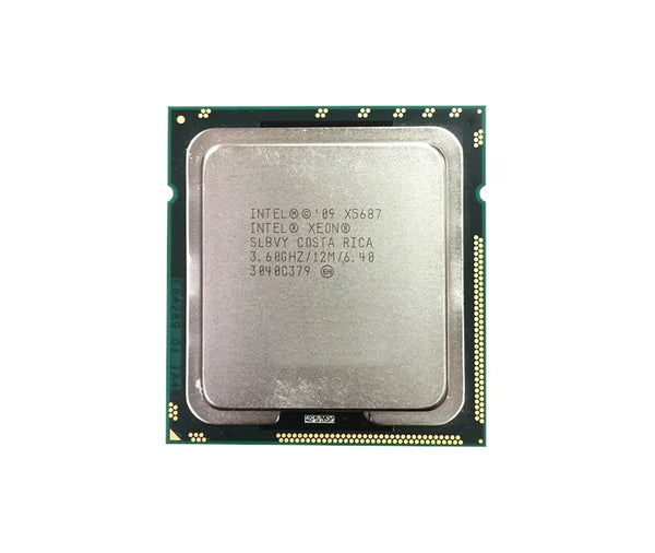 Dell 833RC 3.60GHz 6.40GT/S QPI 12MB L3 Cache Socket FCLGA1366 Intel Xeon X5687 Quad-Core (4 Core) Processor Dell Part Number: 833RC