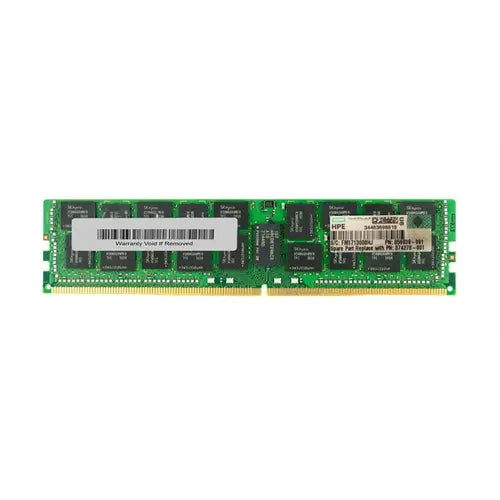 HPE 859939-091 64GB DDR4-2400/PC4-19200 RDIMM 288-Pin CL17 Quad Rank X4 ECC Registered Memory Module HPE Part Number: 859939-091
