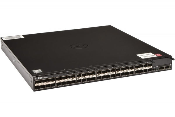 Dell 8V91F PowerConnect N4064F 48xPorts 10 Gigabit SFP+ + 2xQSFP+ Ports Layer3 Managed Stackable 1U Gigabit Ethernet Switch Dell Part Number: 8V91F