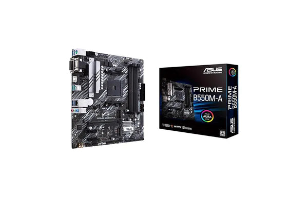Asus 90MB14I0-M0EAY0 PRIME B550M-A GAMING Socket AM4 AMD B550 Chipset Micro-ATX System Board (Motherboard) Asus Part Number: 90MB14I0-M0EAY0