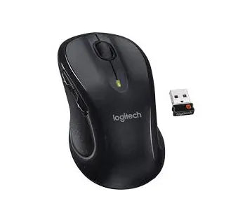 Logitech 910-001822 1-Pack 7-Buttons Radio Frequency USB Laser Gray/Black Logitech Part Number: 910-001822