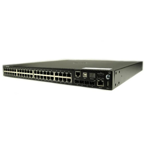Dell 9CJNC PowerConnect 6200 6248 48xPorts 10/100/1000Base-T + 4xCombo SFP Ports Layer3 Managed 1U Gigabit Ethernet Switch Dell Part Number: 9CJNC
