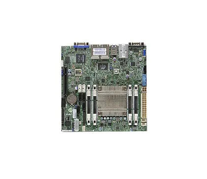Supermicro A1SAI-2550F-O Intel Atom C2550/ DDR3/ SATA3/USB3.0/ V/4GbE/ Mini-ITX Motherboard / CPU Combo Supermicro Part Number: A1SAI-2550F-O