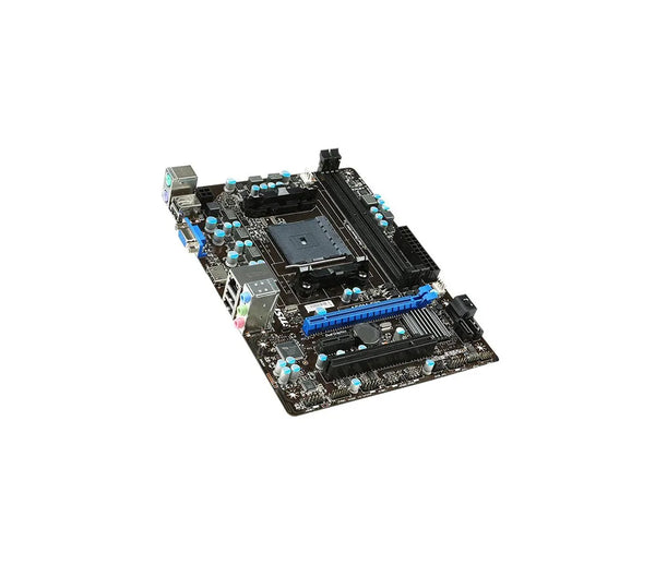 MSI A58M-E33 Desktop Motherboard AMD A58 Chipset Socket FM2+ MSI Part Number: A58M-E33
