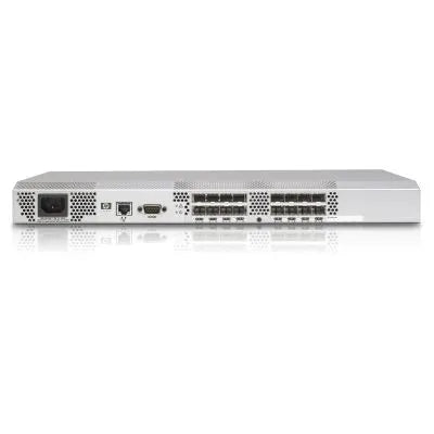 HP A7985A StorageWorks 16 X SFP Ports 4GB 1U Rack-Mountable Fibre Channel SAN Switch HP Part Number: A7985A