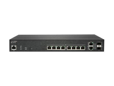 Dell AB583299 10-Ports PoE+ 10/100/1000Base-T RJ-45 + 2-Ports 1000Base-X SFP Managed Network Switch Dell Part Number: AB583299