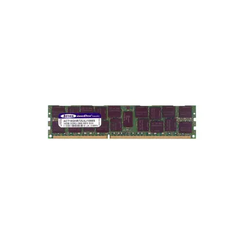 Actica ACT16GHR72U4J1866S 16GB DDR3-1866/PC3-14900 RDIMM 240-Pin CL13 Dual Rank X4 ECC Registered Memory Module ACTICA Part Number: ACT16GHR72U4J1866S