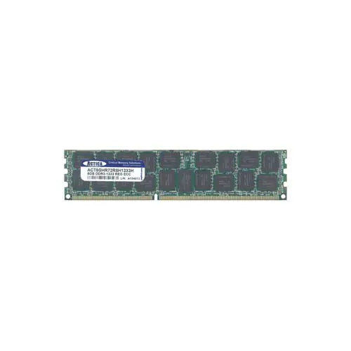 Actica ACT8GHR72R8H1333H 8GB DDR3-1333/PC3-10600 RDIMM 240-Pin CL9 Dual Rank X4 ECC Registered Memory Module ACTICA Part Number: ACT8GHR72R8H1333H
