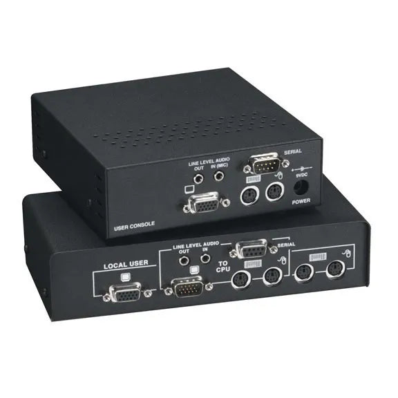 Black Box ACU2028A KVM Extender VGA PS/2 RS232 Audio Dual-Access CATx Black Box Part Number: ACU2028A