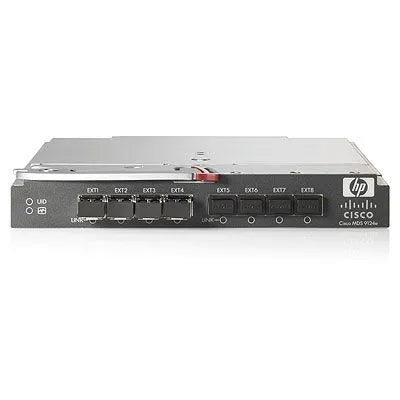 HP AG641A MDS 9124e 12 X Ports 4GB 1U Rack-Mountable Fibre Channel Fabric Switch HP Part Number: AG641A