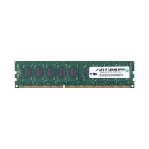 ATP AQ56M72E8BJF8S 2GB DDR3-1066MHz PC3-8500 ECC Registered CL7 240-Pin DIMM 1.35V Memory Module Atp Part Number: AQ56M72E8BJF8S