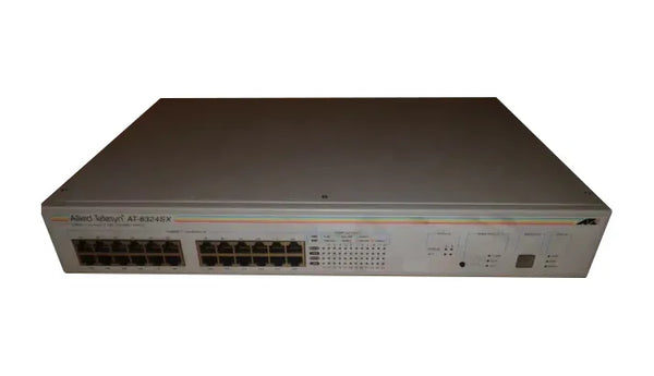 Allied Telesis AT-8324-20 8300 Series 24 X Ports 10/100Base-TX + 2 X Expansion Slots Layer 3 Managed Fast Ethernet Stackable Network Switch Allied Telesis Part Number: AT-8324-20