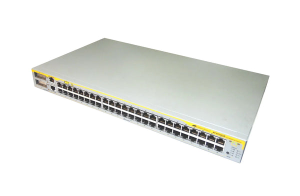 Allied Telesis AT-8550GB-20 8500 Series 48 X Ports 10/100Base-TX + 2 X Ports 1000Base-T + 2 X Expansion Bays (GBIC) 1U Rack-Mountable Layer 3 Managed Fast Ethernet Network Switch Allied Telesis Part Number: AT-8550GB-20