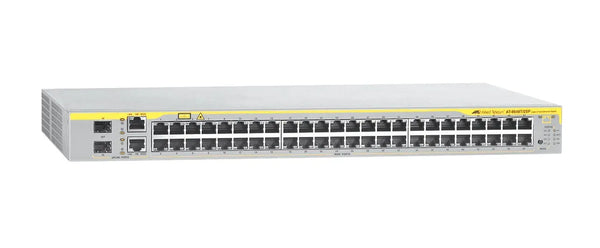 Allied Telesis AT-8648T/2SP-40 8600 Series 48 X Ports 10/100Base-T + 2 X Ports SFP Combo + 2 X Ports 1000Base-T (Uplinks) Layer 3 Managed Fast Ethernet Network Switch Allied Telesis Part Number: AT-8648T/2SP-40