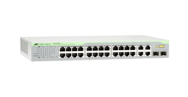 Allied Telesis AT-FS750/28-20 FS750 Series 24 X Ports 10/100Base-TX + 2 X Ports 1000Base-T + 2 X Ports SFP Combo Rack-Mountable Layer 2 Managed Fast Ethernet WebSmart Edge Network Switch Allied Telesis Part Number: AT-FS750/28-20