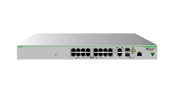 Allied Telesis AT-FS980M/18PS-40 CentreCOM FS980M Series 16 X Ports 10/100Base-TX PoE+ + 2 X Ports SFP Combo (Uplink) Rack-Mountable Layer 3 Managed Fast Ethernet Network Switch Allied Telesis Part Number: AT-FS980M/18PS-40