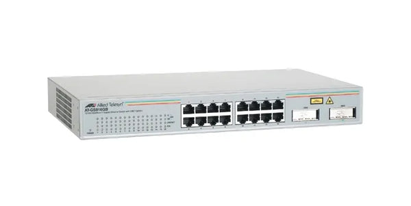 Allied Telesis AT-GS916GB-30 GS900 Series 16xPorts 1000Base-T + 2xExpansion Bays Layer2 Unmanaged Gigabit Ethernet Switch Allied Telesis Part Number: AT-GS916GB-30
