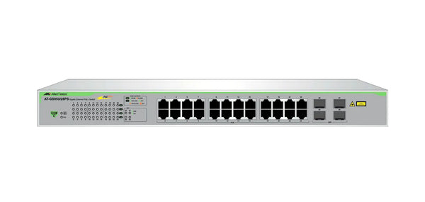 Allied Telesis AT-GS950/28PS-30 GS950 Series 24xPorts 1000Base-T PoE+ + 4xPorts SFP Layer2 Managed Gigabit Ethernet WebSmart Network Switch Allied Telesis Part Number: AT-GS950/28PS-30