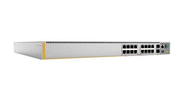 Allied Telesis AT-X530-18GHXM-10 X530 AT-X530-18GHXM 16xPorts PoE++ 5GBase-T + 2xPorts SFP+ Layer3 Managed Stackable Gigabit Ethernet Switch Allied Telesis Part Number: AT-X530-18GHXM-10