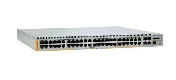 Allied Telesis AT-X610-48TS-POE+ X610 Series 44 X Ports 1000Base-T + 4 X Ports SFP Combo Rack-Mountable Layer 3 Managed Gigabit Ethernet Aggregation Network Switch Allied Telesis Part Number: AT-X610-48TS-POE+
