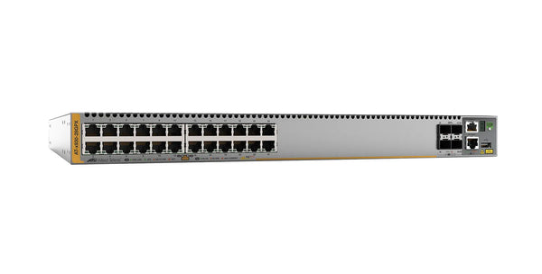 Allied Telesis AT-X930-28GPX-50 X930 Series 24xPorts 1000Base-T PoE+ + 4xPorts SFP+ Layer3 Managed Stackable Gigabit Ethernet Switch Allied Telesis Part Number: AT-X930-28GPX-50