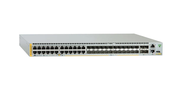 Allied Telesis AT-X930-28GSTX-30 X930 Series 24 X Ports 1000Base-T + 24 X Ports SFP + 4 X Ports SFP+ Rack-Mountable Layer 3 Managed Stackable Gigabit Ethernet Network Switch Allied Telesis Part Number: AT-X930-28GSTX-30
