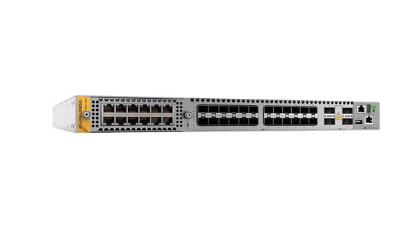 Allied Telesis AT-X950-28XSQ-B01 X950 AT-X950-28XSQ 24xPorts 10GBase-T + 4xPorts QSFP28 Layer3 Managed 1U Stackable Gigabit Ethernet Switch Allied Telesis Part Number: AT-X950-28XSQ-B01