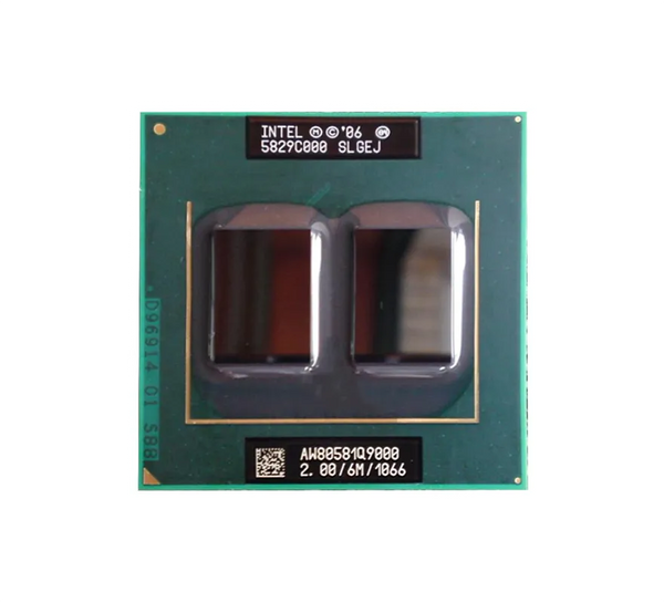 Intel AW80581GH0416M Core 2 Quad Q9000 Quad-Core (4 Core) 2.00GHz 1066MHz FSB 6MB L2 Cache Socket PGA478 Processor Intel Part Number: AW80581GH0416M