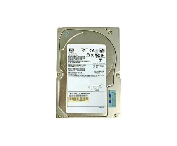 HP BD03685A24 36.4GB 10000RPM Ultra320 SCSI Hot Swappable LVD 80-Pin 3.5-Inch Hard Drive HP Part Number: BD03685A24