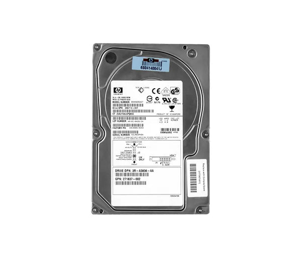 HP BD03695A27 36.4GB 10000RPM Ultra320 SCSI LVD 68-Pin 3.5-Inch Hard Drive HP Part Number: BD03695A27