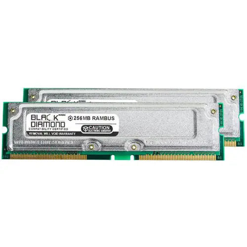 Black Diamond BD256X2M1066ME21 512MB Kit (2 X 256MB) PC1066 ECC 184-Pin DIMM 1.2V Memory Module Black Diamond Part Number: BD256X2M1066ME21
