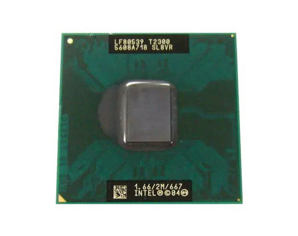 Intel BX80539T2300 Core Duo T2300 Dual Core 1.66GHz 667MHz FSB 2MB L2 Cache Socket PPGA478 Processor Intel Part Number: BX80539T2300