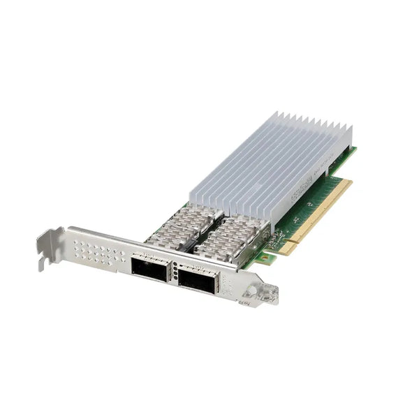 Dell C8D6M E810-CQDA2 2-Ports 100GbE QSFP28 PCI Express 4.0 X16 Low Profile Ethernet Network Adapter Dell Part Number: C8D6M