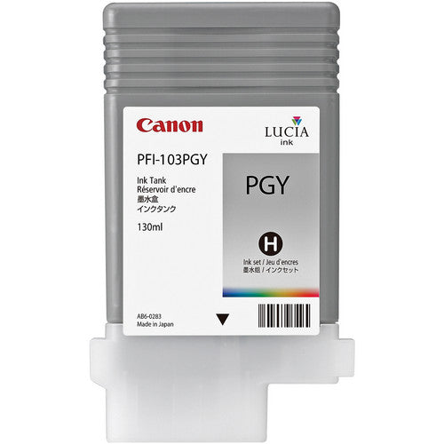 Canon PFI-103PGY Photo Gray Ink Tank (130mL) 2214B001AA