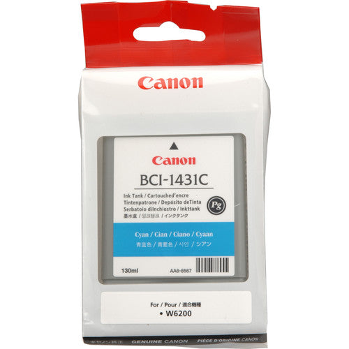 Genuine Canon BCI-1431C Cyan Ink Tank (130 ml)  8970A001AA