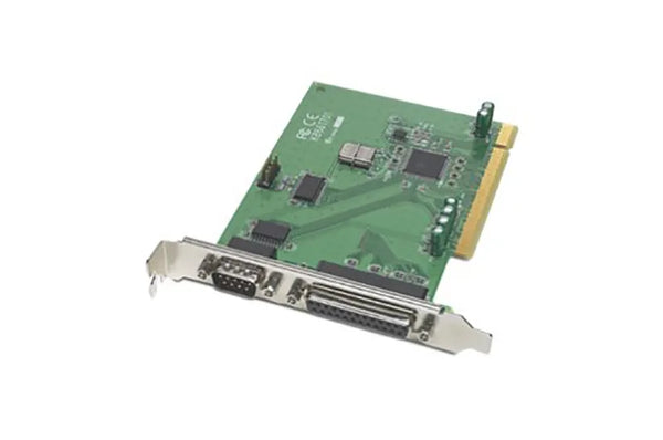 HP DC195A 1 X Port Serial 9-Pin D-Sub DB-9 + 1 X Port Parallel 25-Pin D-Sub DB-25 PCI Express Network Card Adapter HP Part Number: DC195A
