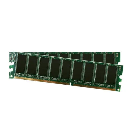 HP DE465A 256MB Kit (2x128MB) DDR-400/PC-3200 UDIMM 184-Pin CL2.5 Single Rank X8 Non-ECC Unbuffered Memory Module HP Part Number: DE465A