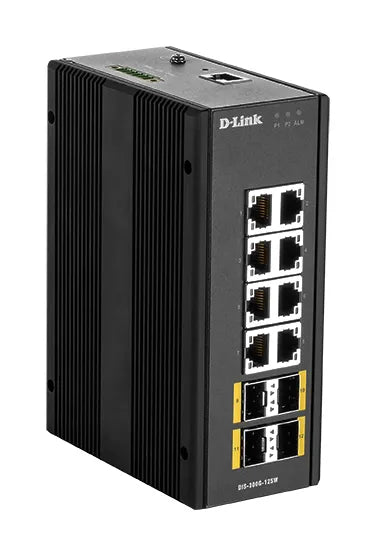 D-Link DIS-300G-12SW Industrial Gigabit Managed Switch With SFP Slots D-Link Part Number: DIS-300G-12SW