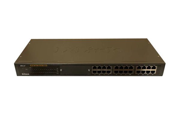 D-Link 24 X Ports 10/100Base-TX Layer 2 Unmanaged Fast Ethernet Network Switch D-Link Part Number: DSS24+