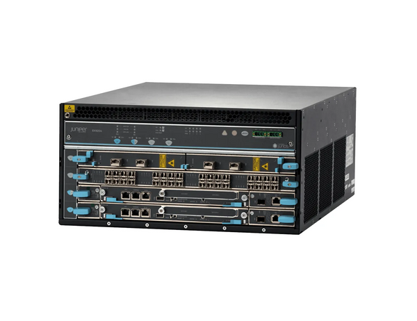 Juniper EX9204-BASE3C-AC-T EX9200 Series EX9204 4 X Expansion Slots Layer 3 Managed 5U Rack-Mountable Network Switch Chassis Juniper Part Number: EX9204-BASE3C-AC-T