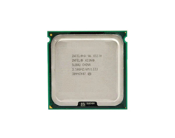 Dell F224K 3.50GHz 1333MHz FSB 6MB L2 Cache Socket LGA771 Intel Xeon X5270 Dual-Core (2 Core) Processor Dell Part Number: F224K
