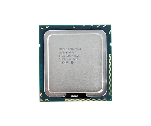 Dell F692K 2.26GHz 5.86GT/S QPI 8MB L3 Cache Socket FCLGA1366 Intel Xeon E5520 Quad-Core (4 Core) Processor Dell Part Number: F692K